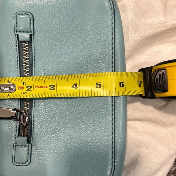 MARC JACOBS Blue Leather cross body Bag. New without tags. 💯 Authentic. - Picture 11 of 12